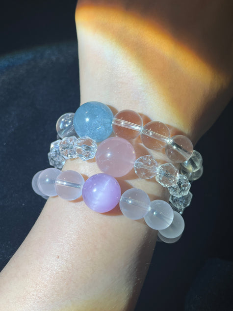 Kunzite & Moonstone Bracelet