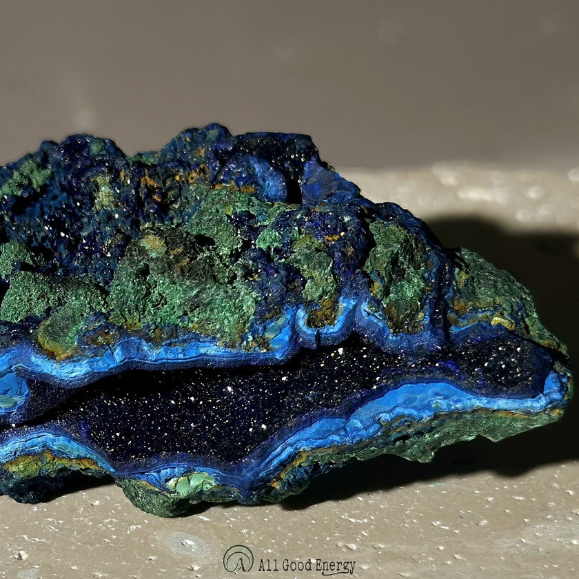 Azurite - Stress, Anxiety, Meditation